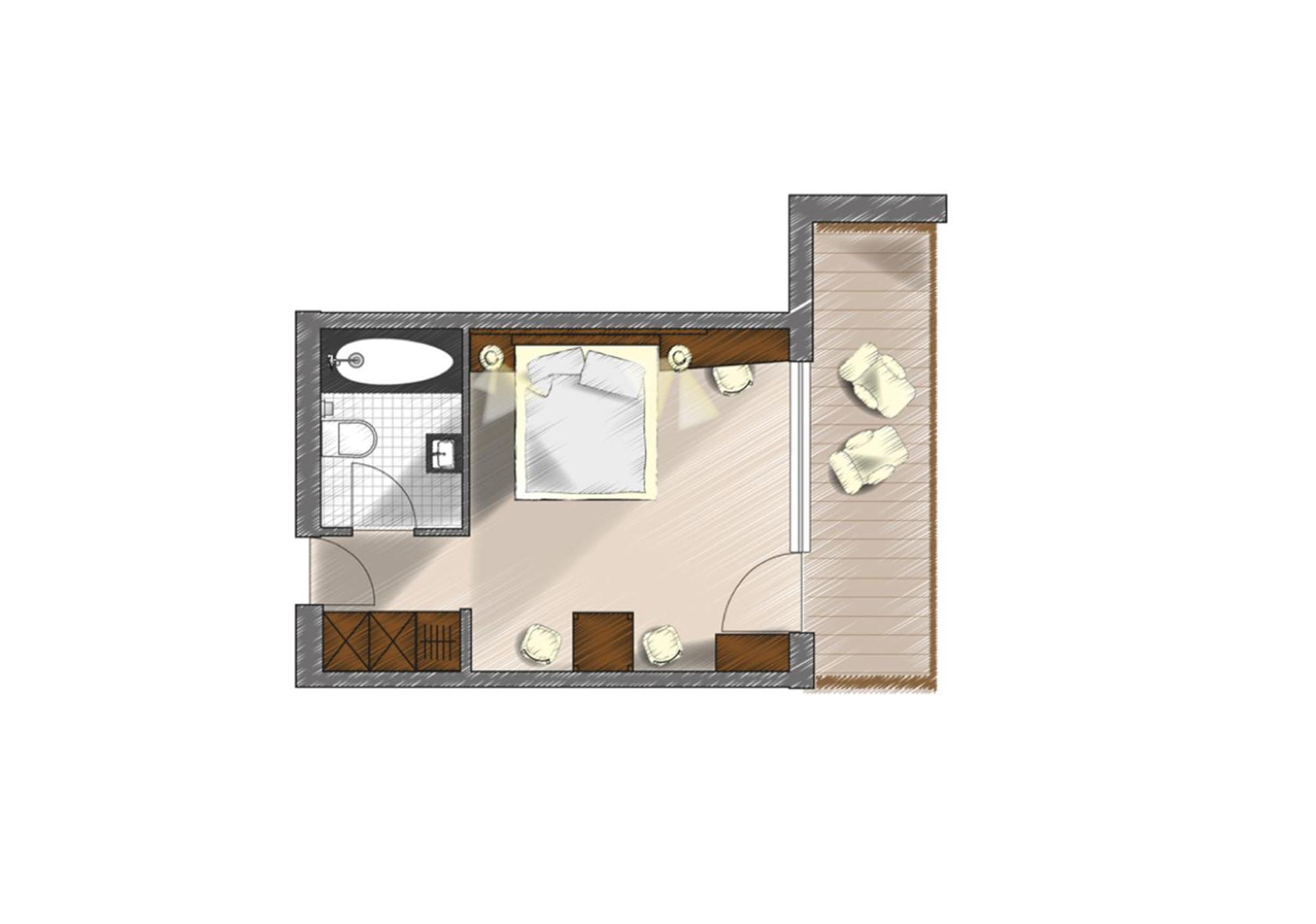 Hotel Gotthard Lech am Arlberg Rom bilde